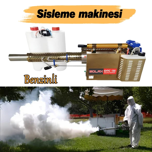 Sırt Tipi Termal Sisleme Makinası Yüksek Isı Buhar İlaçlama Duman İlaç Dezenfektan Makinesi 6HYC188 - Resim 2