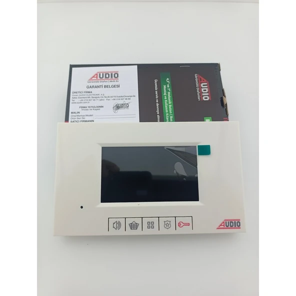 Audio 1140 4.3 Inç Görüntülü Diafon