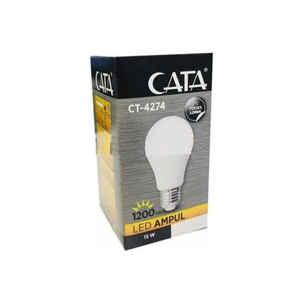 Cata 10 Adet Cata 15W LED Ampul CT-4274 Beyaz Işık