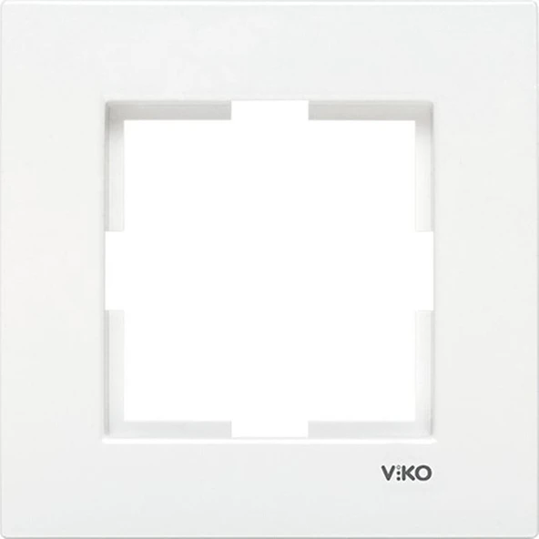 Karre Beyaz Tekli̇ Çerçeve 6 Adet Vi̇ko 36