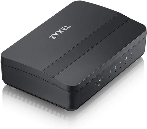 Zyxel GS105S v2 5-Port 10/100/1000Mbps Tak-Kullan Port-Önceliklendirme Destekli Gigabit Switch