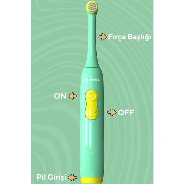 Kumtel Caremi Pilli Çocuk Diş Fırçası Ctb-03 - 3