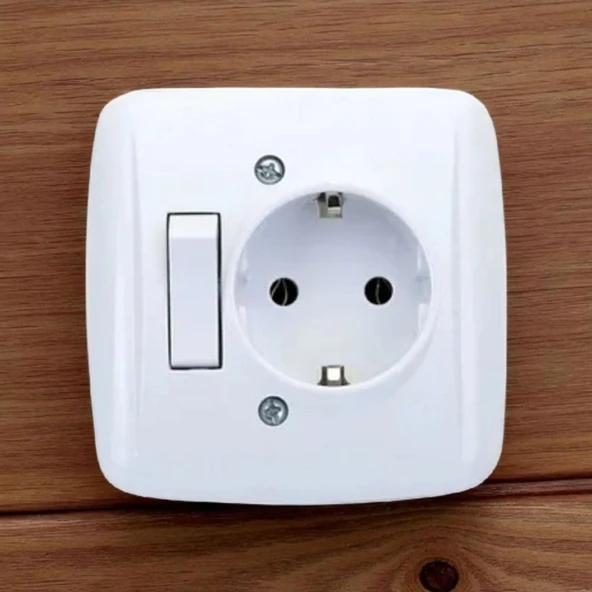 Ne-Ad Nead Topraklı Anahtarlı Priz