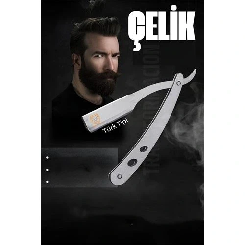 Paslanmaz Çelik Ustura Türk Modeli - 2