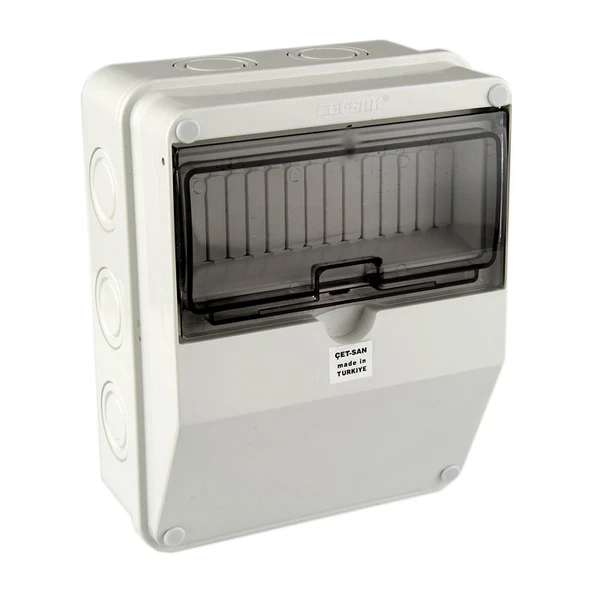 Çet-San Kombinasyon Kutusu 2'Li (Polikarbonat) Boş