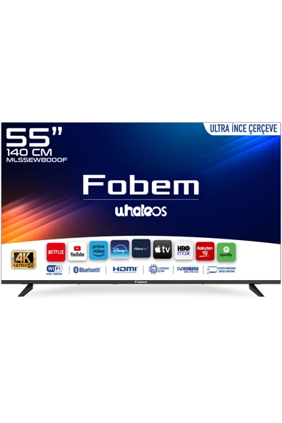 Fobem ML55EW8000F 55'' UHD Whale TV ürün görseli