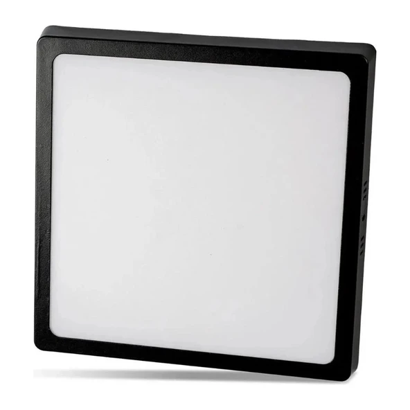 Noas 24W Sıva Üstü Kare Siyah Kasa LED Panel YL15-2400-S, YL15-2401-S Beyaz