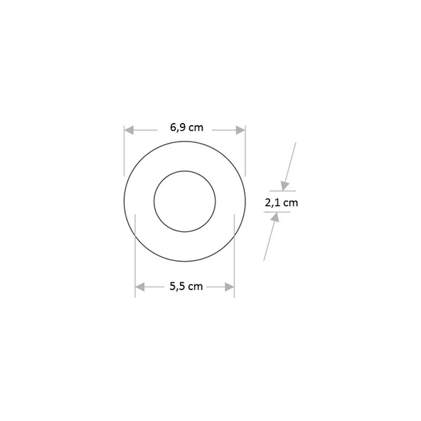 Cata 1W Ledli Mobil Yıldız Spot CT-5209 Mavi Işık - 3