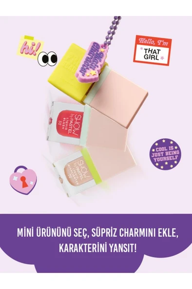 Show by Pastel Glow-Up Girl! Main Character Mini Kit (3 x 2.1 ml) - Resim 3