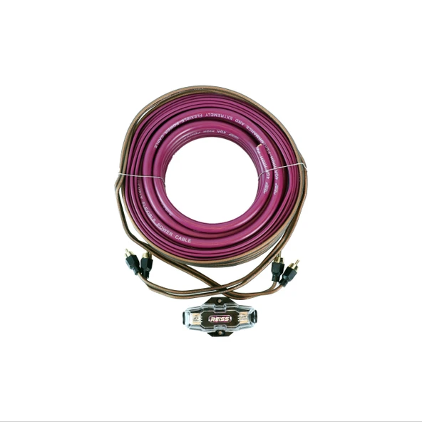 REİSS AUDİO AWG44-4GA KALİTELİ-PROFESYONEL-KALIN -FULL SET KABLOSU - 2