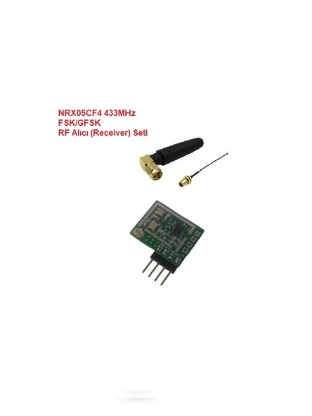 433MHz FSK/GFSK RF Alıcı Seti (NRX05CF4-SET) ürün görseli
