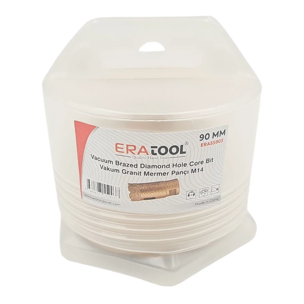 Fixonic Eratool ERA55903 90mm M14 Elmas Mermer Granit Delme Panç - Resim 4