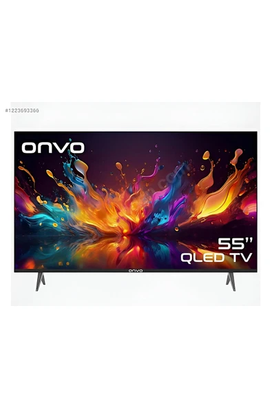 Onvo 55OVF5000AQ 55" Frameless 4K Ultra HD QLED Google TV ürün görseli