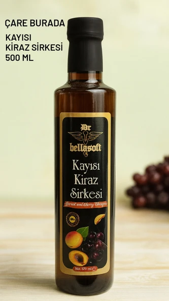 Kayısı & Kiraz Sirkesi 500 Ml ürün görseli