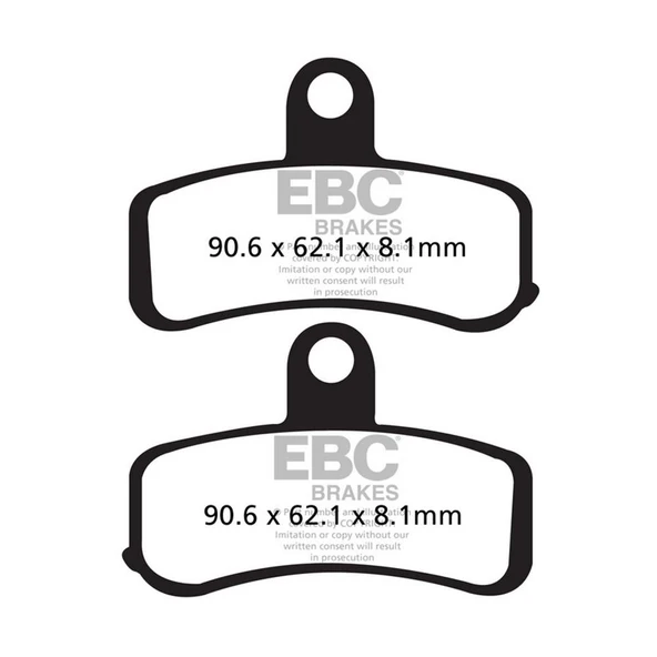 EBC FA457V HD FLSTFB Fat Boy, FLSTN Softail ,FXDB Street Bob 08-17 YARI SİNTER ÖN ürün görseli