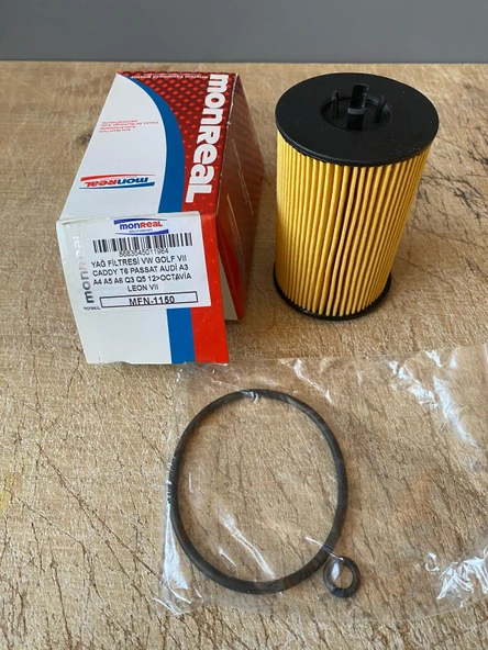 Monreal MFN-1150 Yağ Filtresi VAG Grubu 1.6TDI 2.0TDI 2012 Sonrası Motorlar 03N115562 03N115562A