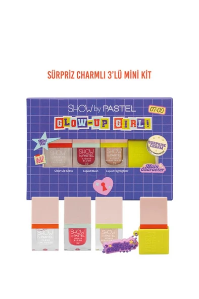Show by Pastel Glow-Up Girl! Main Character Mini Kit (3 x 2.1 ml) ürün görseli