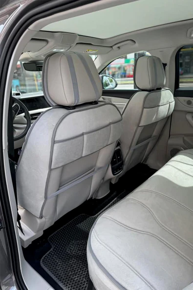 Bod Togg T10F Oto Koltuk Koruyucu Kılıf 2025-Sonrası Luvi Serisi Gri - Resim 3