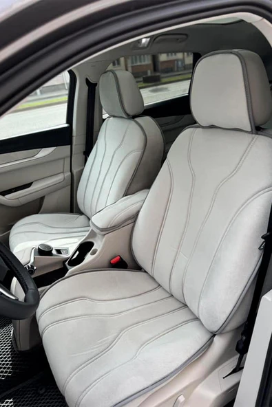 Bod Togg T10F Oto Koltuk Koruyucu Kılıf 2025-Sonrası Luvi Serisi Gri ürün görseli