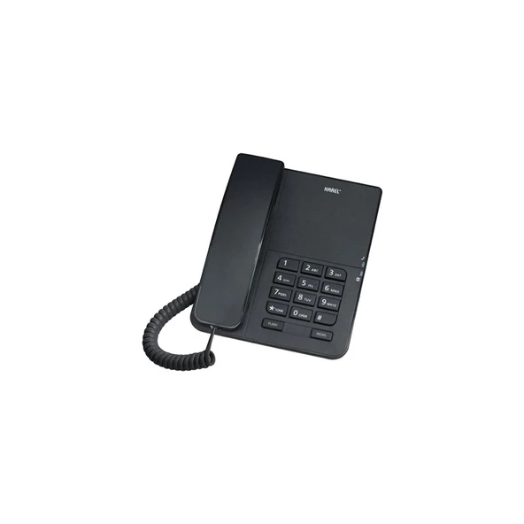 Karel TM140 Koyu Gri Analog Telefon PSTN Uyumlu