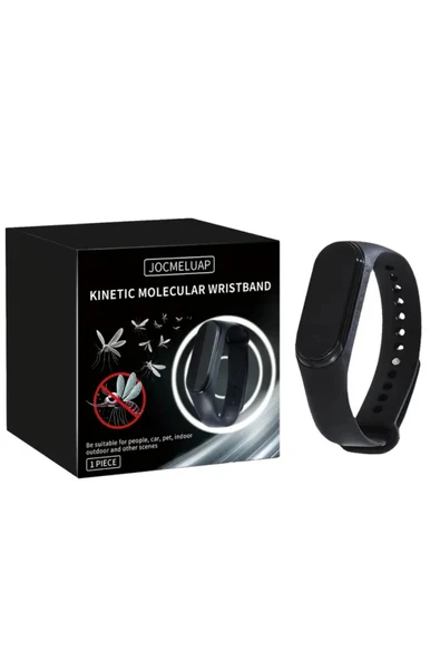 Elektronik Sivrisinek Kovucu Bileklik – Hareket Sensörlü, UV/Isı Algılamalı, Şarj Edilebilir, Unisex Koruma Bileziği - Resim 7