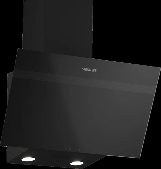 Siemens LC63KPJ60T iQ100 Duvar Tipi Davlumbaz Siyah Cam, Siyah ürün görseli