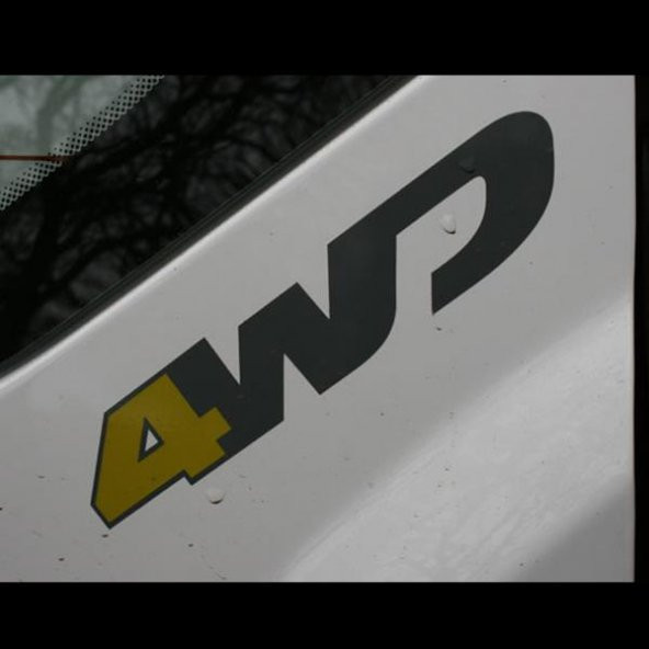 OTOGRAFİK - DACİA DUSTER 4WD STICKER SET - 1