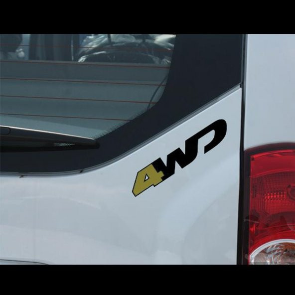 OTOGRAFİK - DACİA DUSTER 4WD STICKER SET - 10
