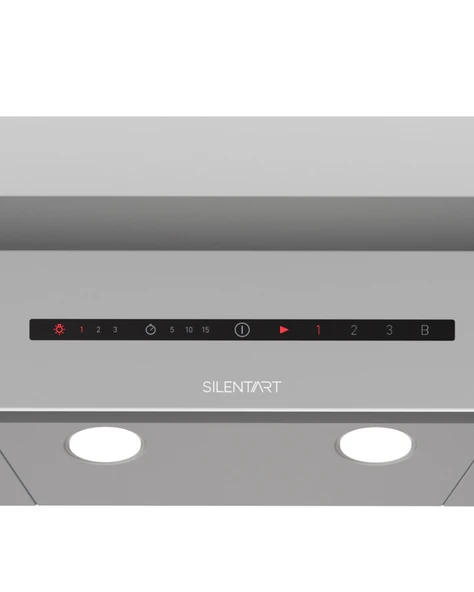 Flowart Turbolu Beyaz Cam Amörtisörlü Silenart Ankastre Set QBL62CB - SS206 - D081SA - Resim 7