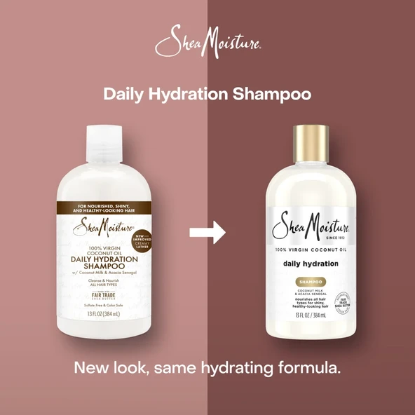 Shea Moisture Hindistan Cevizi Yağlı Günlük Nemlendirici Şampuan 384 ML - 2