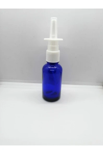 30cc Mavi Burun Spreyli Cam Şişe, Medikal Şişe, 100 Adet