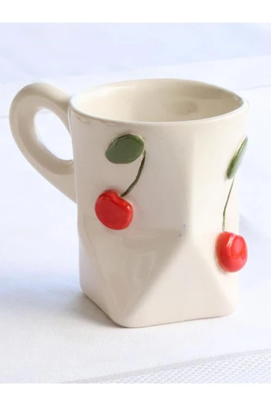 El Yapımı Red Cheryy Kupa 200 Ml ürün görseli 1