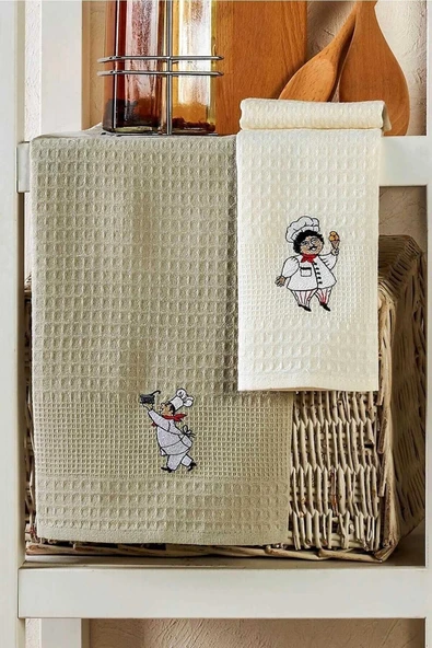 6 Parça Mutfak Kurulama Bezi 30 X 50 Cm Chef - 2
