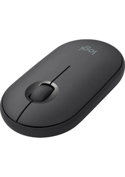 Logitech M350 Pebble Sessiz Kablosuz Kompakt Mouse - Siyah