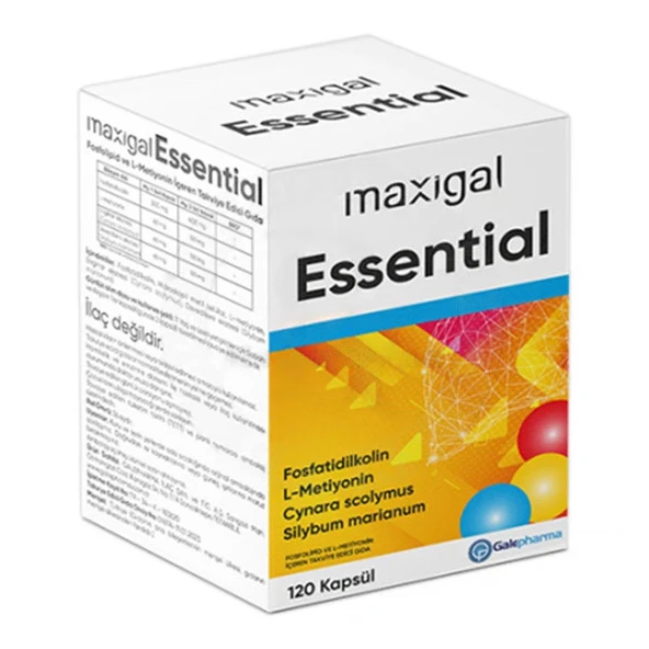 Maxigal Essential 120 Kapsül ürün görseli 1