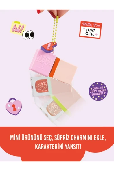 Show by Pastel Glow-Up Girl! Xoxo Mini Kit (3 x 2.1 ml) - Resim 3