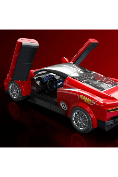 Hot Wheels® Speed Serisi - Maserati MC20 250 Parça, koleksiyoncular için JFR90 - 6