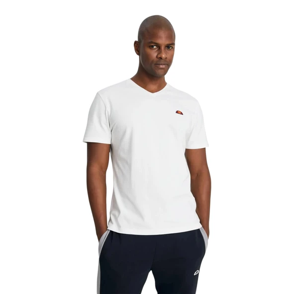 Erkek V Yaka T-shirt - Resim 7