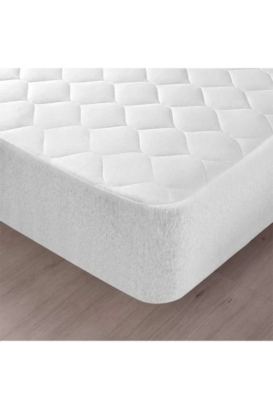150X200 Kapitoneli Çift Kişilik Sıvı Geçirmez Alez Fitted Geçmeli Yatak Koruyucu - 3