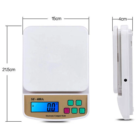 Besa 7 Kg Kapasiteli Mutfak Terazisi - Resim 4