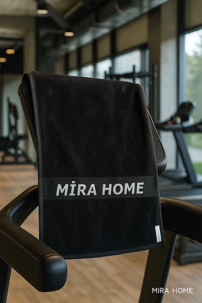 Mira Home Spor Havlusu Fitness Yumuşak Sporcu Havlu 100 Pamuklu 30x100 Cm ürün görseli 1