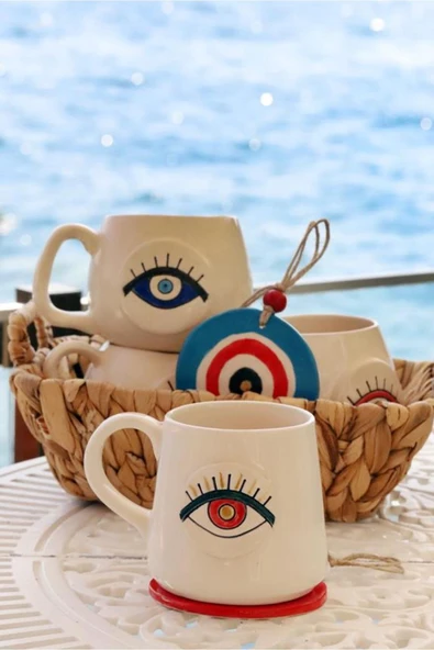 Qurem El Yapımı Handmade Kupa 350 ml - 2