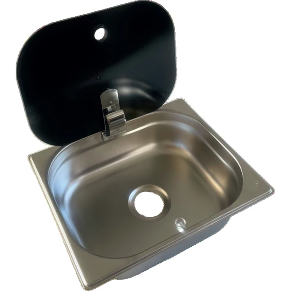 KARAVAN&TEKNE CAM KAPAKLI KROM EVYE ürün görseli