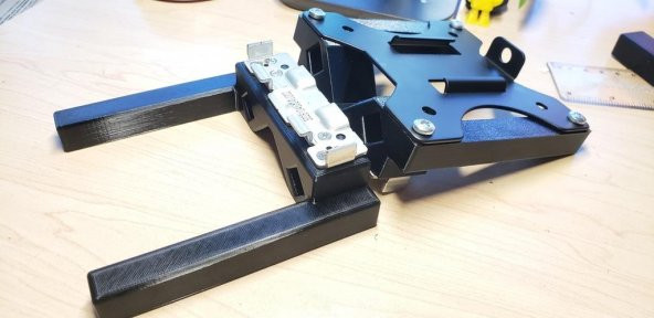 Lenovo L24Q Monitör İçin Vesa Adaptörü Plastik Aparat - 1