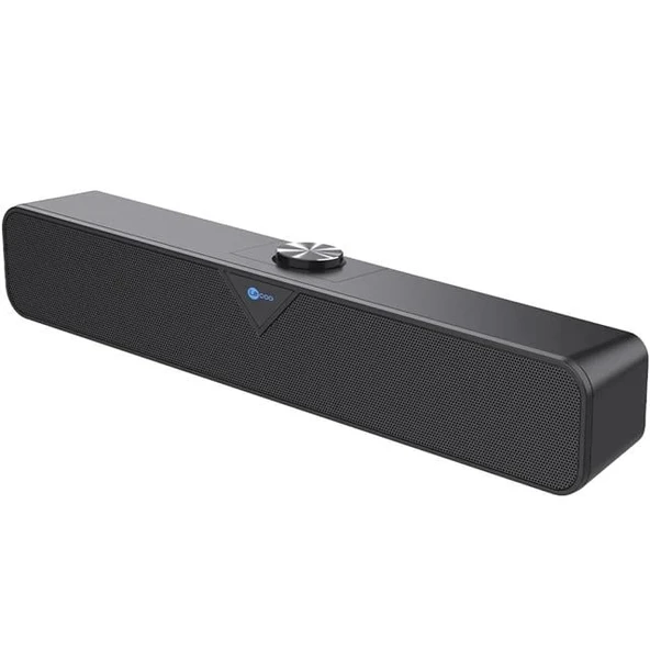 Lenovo Lecoo DS102 Siyah Usb-Aux Kablolu 6 Watt Bluetooth Stereo Soundbar Speaker - Hoparlör