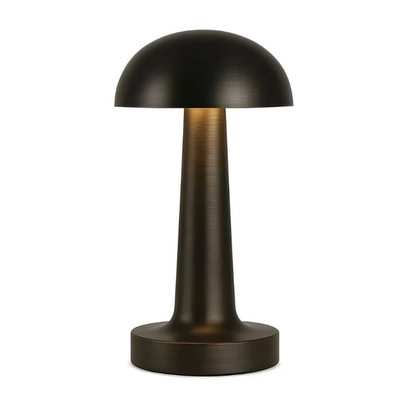 3 Kademeli, 3 Işık Modlu, Şarjlı, Dokunmatik Masa ve Gece Lambası, Cafe, Bar, Restorant Masa Lambası - Resim 5