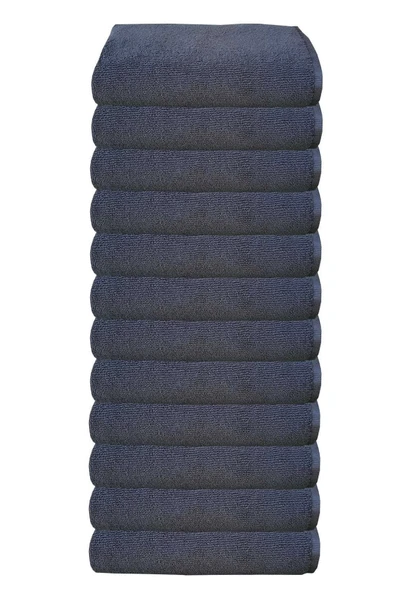 12li Paket Boya Tutmayan Mikrofiber El Yüz Spor Kuaför Havlusu 50X90 Cm - 4