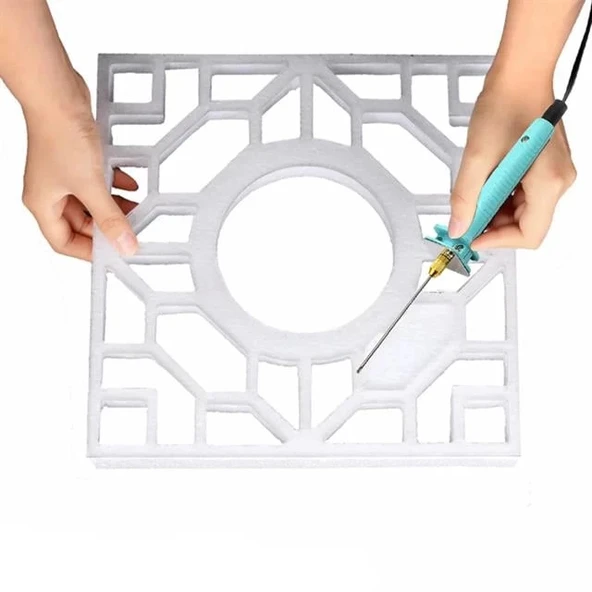 PowerMaster PM-26762 Köpük Strafor Kesme Kalemi Elektrikli 20cm Başlıklı 100-240V/25W - Resim 3