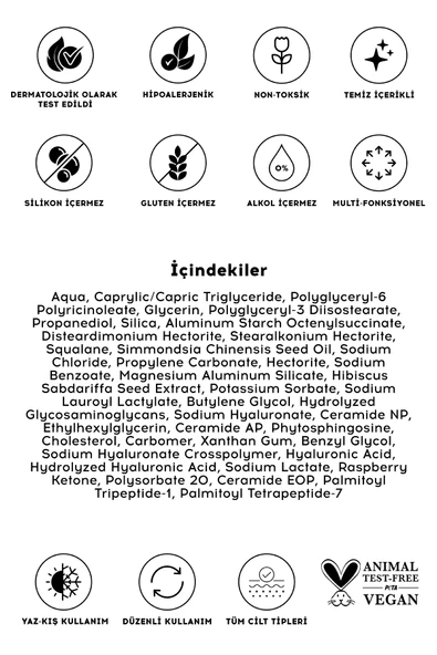 Cream Co. Allık Ruj Göz Farı Glow Tint Deep Red | Nemlendirici Makyaj | 501 Kırmızı | Hyaluronik Asit Peptit - 4