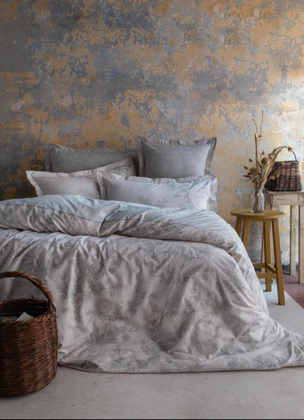 Çift Kişilik Mila Adaçayı Nevresim Takımı --